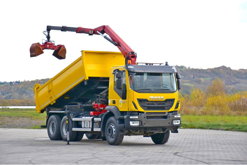 Iveco TRAKKER 360 * Kipper 4,90m* KRAN/FUNK*6x4 - شاحنة قلاب, شاحنة كرين: صورة 2 Iveco TRAKKER 360 * Kipper 4,90m* KRAN/FUNK*6x4 - شاحنة قلاب, شاحنة كرين: صورة 2