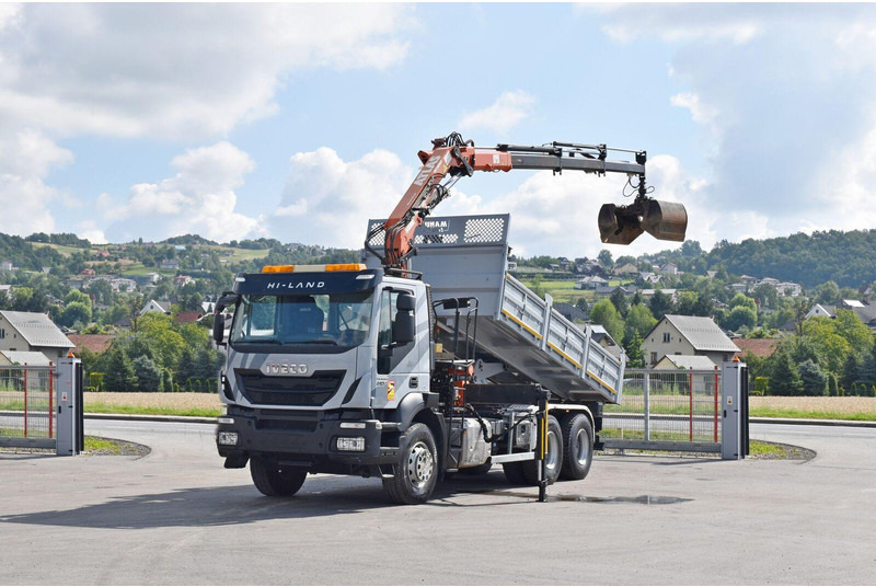 Iveco TRAKKER 410 - شاحنة قلاب, شاحنة كرين: صورة 2 Iveco TRAKKER 410 - شاحنة قلاب, شاحنة كرين: صورة 2
