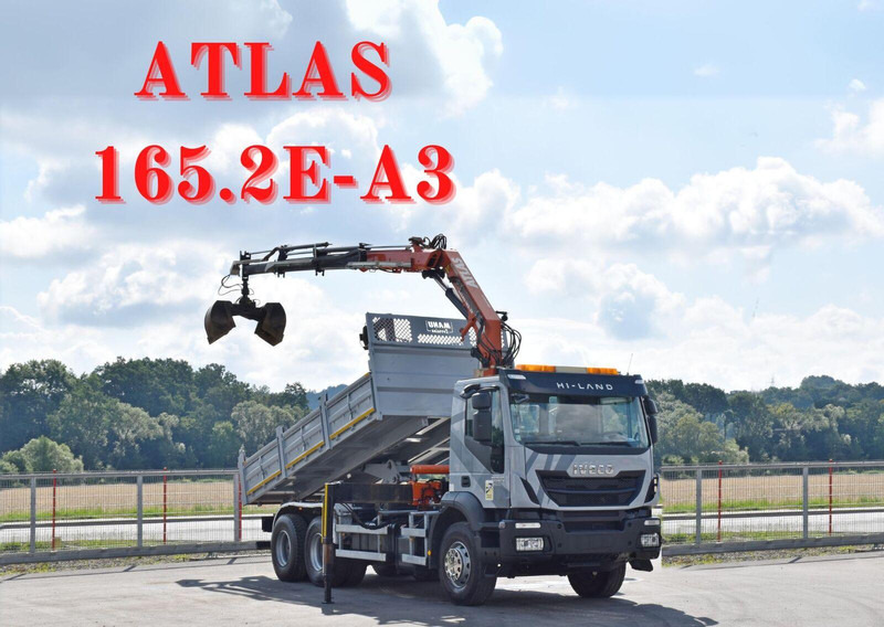 Iveco TRAKKER 410 - شاحنة قلاب, شاحنة كرين: صورة 1 Iveco TRAKKER 410 - شاحنة قلاب, شاحنة كرين: صورة 1