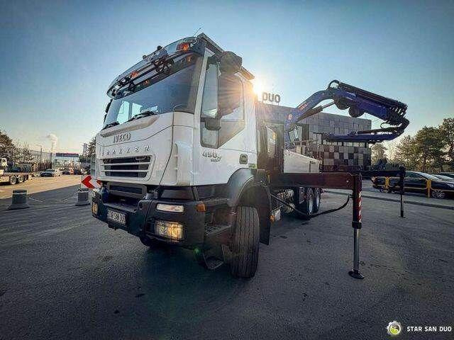 Iveco TRAKKER 450 6x6 PM41S FLY JIB Crane Kipper - شاحنات مسطحة, شاحنة كرين: صورة 4 Iveco TRAKKER 450 6x6 PM41S FLY JIB Crane Kipper - شاحنات مسطحة, شاحنة كرين: صورة 4