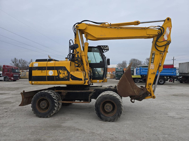 JCB JS 145W - Rubber wheel excavator - حفارة دولاب: صورة 1 JCB JS 145W - Rubber wheel excavator - حفارة دولاب: صورة 1