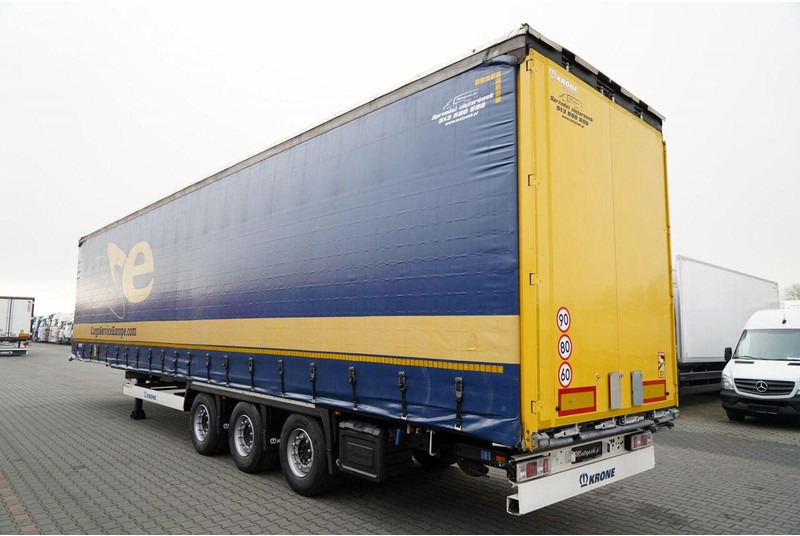 Krone FIRANKA / MEGA / DACH PODNOSZONY / LOW DECK / PLANDEKA ZBROJONA - نصف مقطورة ستارة: صورة 3 Krone FIRANKA / MEGA / DACH PODNOSZONY / LOW DECK / PLANDEKA ZBROJONA - نصف مقطورة ستارة: صورة 3