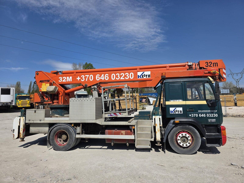 MAN 18.264 Multitel ALU 32m - شاحنة, شاحنة كرين: صورة 4 MAN 18.264 Multitel ALU 32m - شاحنة, شاحنة كرين: صورة 4