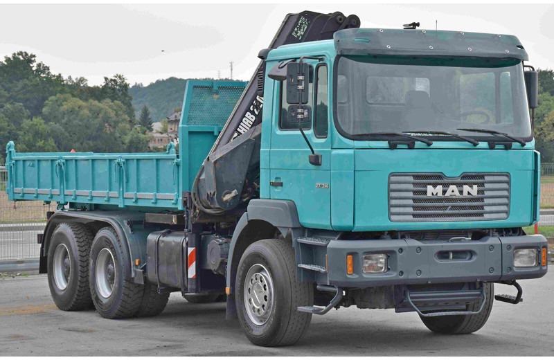 MAN 27-314 - شاحنة قلاب, شاحنة كرين: صورة 4 MAN 27-314 - شاحنة قلاب, شاحنة كرين: صورة 4