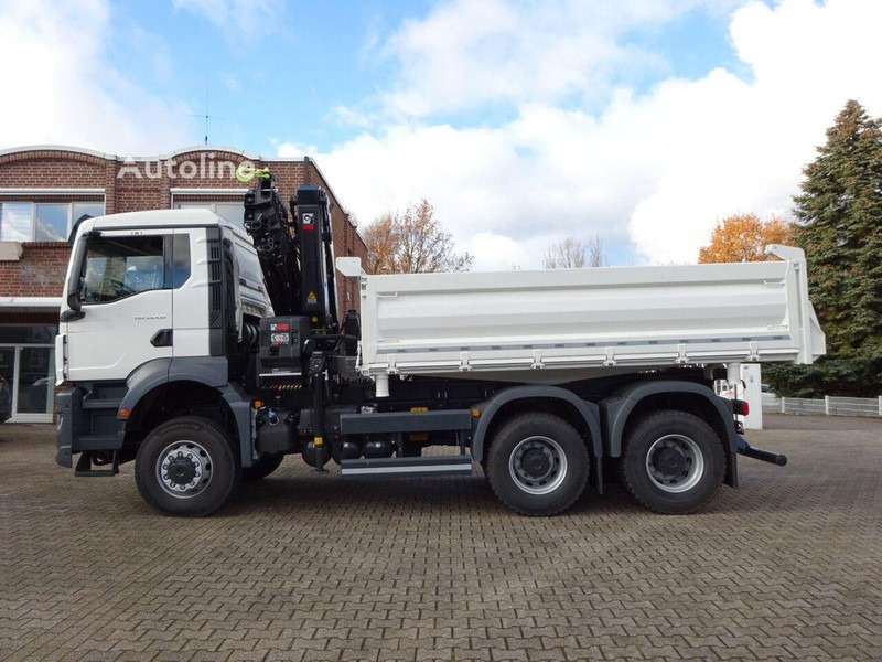 MAN 33.430 - 3 way tipper+crane 6x6 - شاحنة قلاب, شاحنة كرين: صورة 3 MAN 33.430 - 3 way tipper+crane 6x6 - شاحنة قلاب, شاحنة كرين: صورة 3