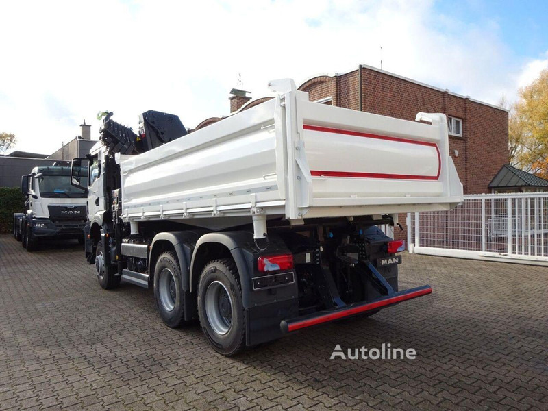 MAN 33.430 - 3 way tipper+crane 6x6 - شاحنة قلاب, شاحنة كرين: صورة 4 MAN 33.430 - 3 way tipper+crane 6x6 - شاحنة قلاب, شاحنة كرين: صورة 4