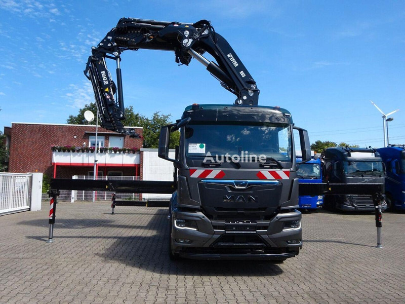 MAN 35.510 - Flatbed+crane - شاحنات مسطحة, شاحنة كرين: صورة 2 MAN 35.510 - Flatbed+crane - شاحنات مسطحة, شاحنة كرين: صورة 2