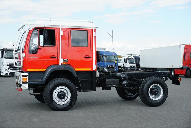 MAN LE 220 / 4 X 4 / DOKA / DO ZABUDOWY / KAMPER - شاحنة هيكل كابينة: صورة 3 MAN LE 220 / 4 X 4 / DOKA / DO ZABUDOWY / KAMPER - شاحنة هيكل كابينة: صورة 3