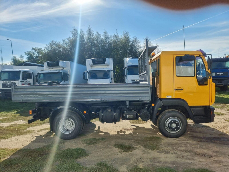 شاحنة قلاب MAN LE 8.180 Meiller Kipper Three-Sided Tipper - 3 old. billencs - T: صورة 9