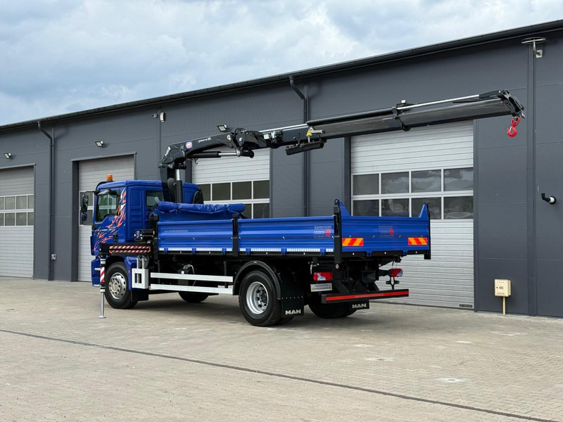 MAN MAN TGM TGL TGS 18.250 // E6 // wywrotka + HDS HMF z pilotem // - شاحنة قلاب: صورة 3 MAN MAN TGM TGL TGS 18.250 // E6 // wywrotka + HDS HMF z pilotem // - شاحنة قلاب: صورة 3