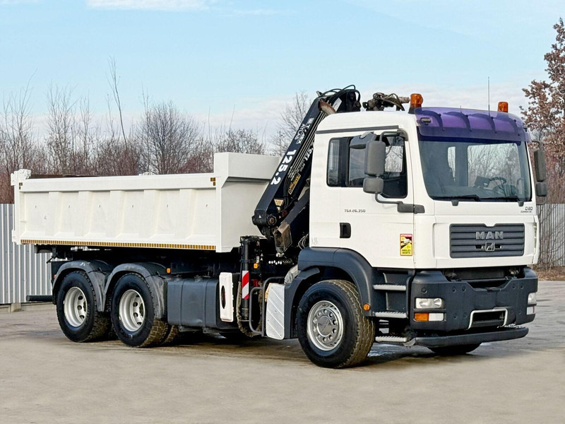 MAN TGA 26.350 * KIPPER 4,90m + TEREX ATLAS * 6x4 * - شاحنة قلاب: صورة 3 MAN TGA 26.350 * KIPPER 4,90m + TEREX ATLAS * 6x4 * - شاحنة قلاب: صورة 3