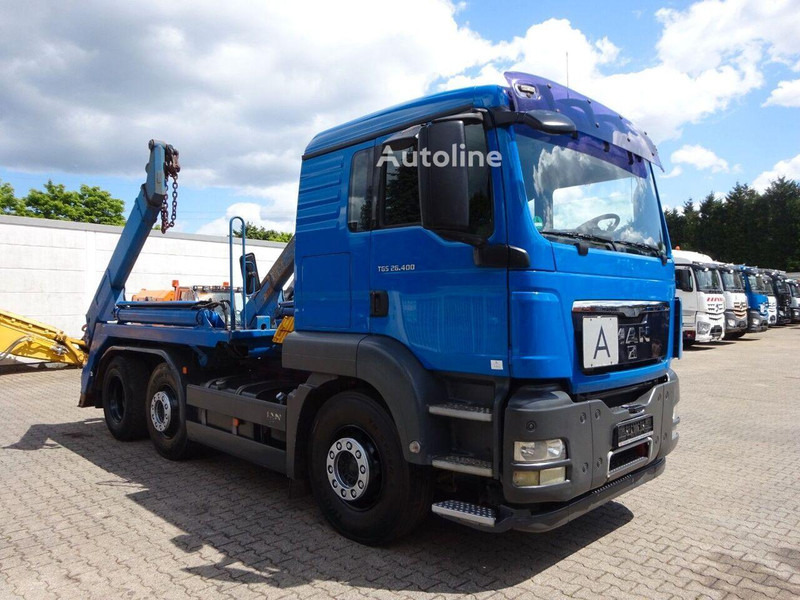 شاحنات الحاويات / جسم علوي قابل للتغيير شاحنة MAN TGA 26.400 - Skip loader: صورة 8 شاحنات الحاويات / جسم علوي قابل للتغيير شاحنة MAN TGA 26.400 - Skip loader: صورة 8