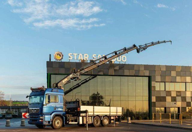 MAN TGA 26.440 6x4 HIAB 322-6 HIPRO Fly Jib - شاحنات مسطحة, شاحنة كرين: صورة 3 MAN TGA 26.440 6x4 HIAB 322-6 HIPRO Fly Jib - شاحنات مسطحة, شاحنة كرين: صورة 3