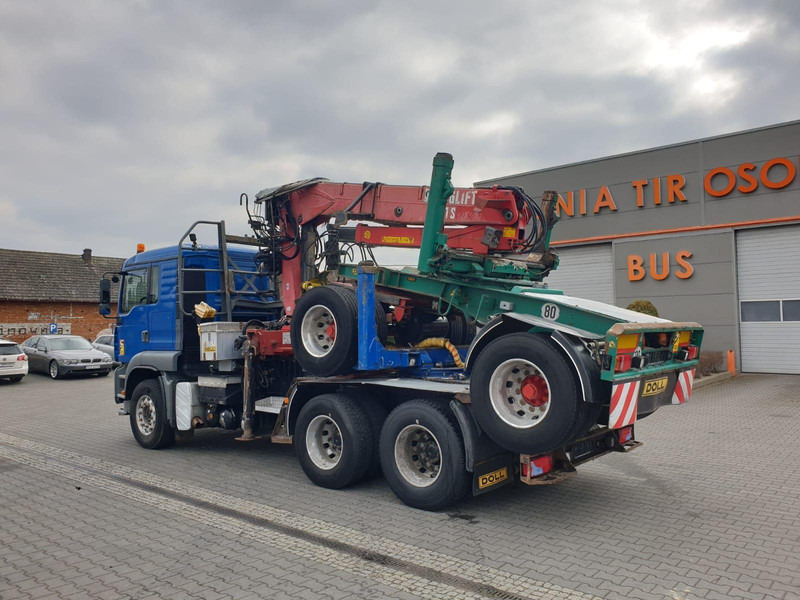 MAN TGA 26.480 6x4 LOGLIFT DOLL WOOD TRANSPORTER - شاحنة قطع الأشجار, شاحنة كرين: صورة 5 MAN TGA 26.480 6x4 LOGLIFT DOLL WOOD TRANSPORTER - شاحنة قطع الأشجار, شاحنة كرين: صورة 5