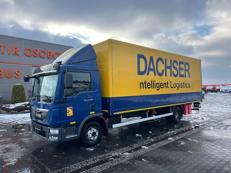 MAN TGL 12.250 BOX+LIFT 1.HAND - شاحنة مقفلة: صورة 1 MAN TGL 12.250 BOX+LIFT 1.HAND - شاحنة مقفلة: صورة 1