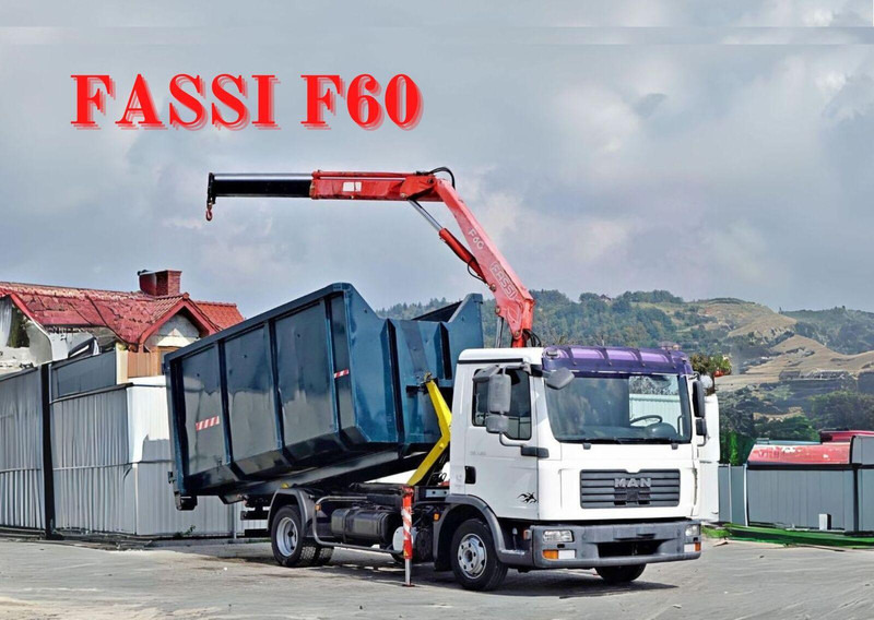 MAN TGL 7.150 + FASSI F60 * TOPZUSTAND - شاحنة قلاب, شاحنة كرين: صورة 1 MAN TGL 7.150 + FASSI F60 * TOPZUSTAND - شاحنة قلاب, شاحنة كرين: صورة 1