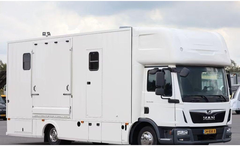 MAN TGL 8.190 - - شاحنة نقل خيل: صورة 2 MAN TGL 8.190 - - شاحنة نقل خيل: صورة 2