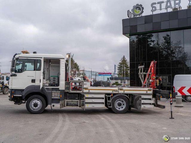 شاحنات مسطحة, شاحنة كرين MAN TGM 13.290 4x4 FASSI F40B22 Crane Camper DOKA: صورة 20