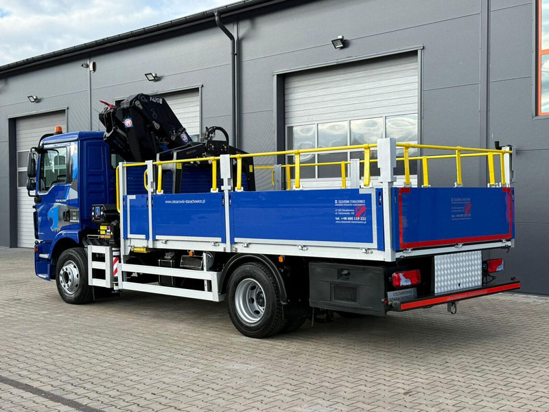 MAN TGM 15.250 skrzynia z żurawiem // E6 // HMF 1520 K1 HDS dzwig kr - شاحنات مسطحة, شاحنة كرين: صورة 3 MAN TGM 15.250 skrzynia z żurawiem // E6 // HMF 1520 K1 HDS dzwig kr - شاحنات مسطحة, شاحنة كرين: صورة 3