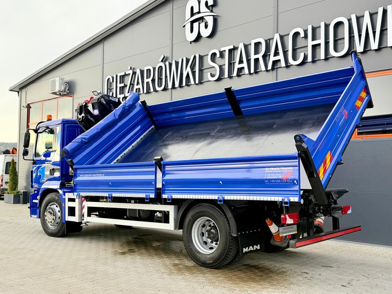 شاحنة قلاب, شاحنة كرين MAN TGM 18.250 wywrotka 3 - stronna + żuraw HDS HMF: صورة 15 شاحنة قلاب, شاحنة كرين MAN TGM 18.250 wywrotka 3 - stronna + żuraw HDS HMF: صورة 15