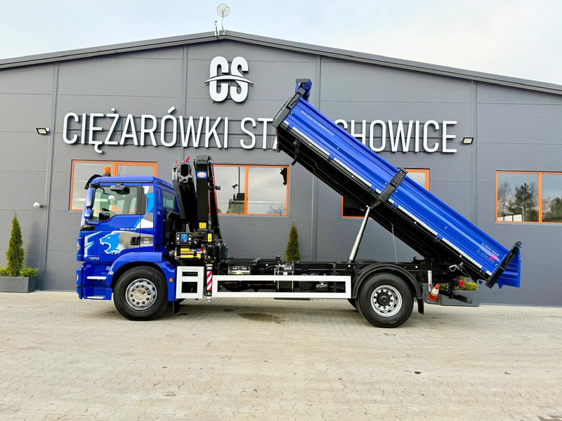 شاحنة قلاب, شاحنة كرين MAN TGM 18.250 wywrotka 3 - stronna + żuraw HDS HMF: صورة 20 شاحنة قلاب, شاحنة كرين MAN TGM 18.250 wywrotka 3 - stronna + żuraw HDS HMF: صورة 20