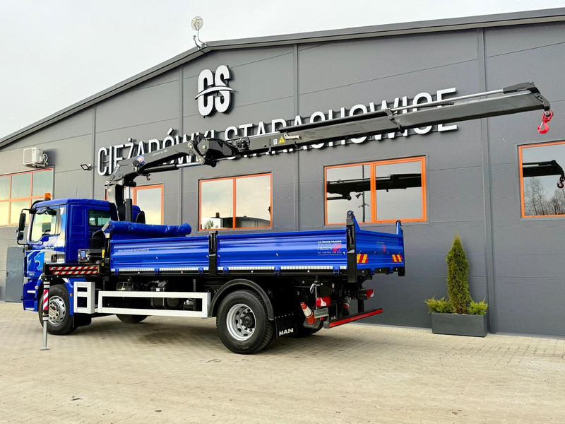 شاحنة قلاب, شاحنة كرين MAN TGM 18.250 wywrotka 3 - stronna + żuraw HDS HMF: صورة 6 شاحنة قلاب, شاحنة كرين MAN TGM 18.250 wywrotka 3 - stronna + żuraw HDS HMF: صورة 6