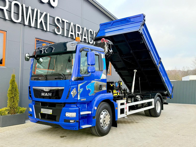 شاحنة قلاب, شاحنة كرين MAN TGM 18.250 wywrotka 3 - stronna + żuraw HDS HMF: صورة 19 شاحنة قلاب, شاحنة كرين MAN TGM 18.250 wywrotka 3 - stronna + żuraw HDS HMF: صورة 19