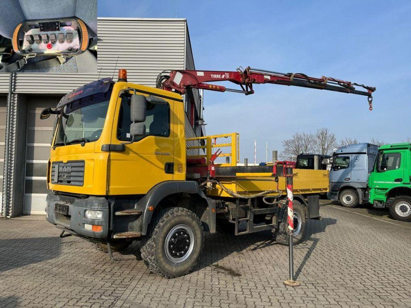 MAN TGM 18.280 4x4 Crane Tirre Euro 131 - شاحنات مسطحة, شاحنة كرين: صورة 3 MAN TGM 18.280 4x4 Crane Tirre Euro 131 - شاحنات مسطحة, شاحنة كرين: صورة 3