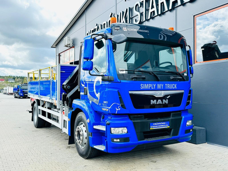 MAN TGM TGL TGS 18.250 - شاحنات مسطحة, شاحنة كرين: صورة 3 MAN TGM TGL TGS 18.250 - شاحنات مسطحة, شاحنة كرين: صورة 3