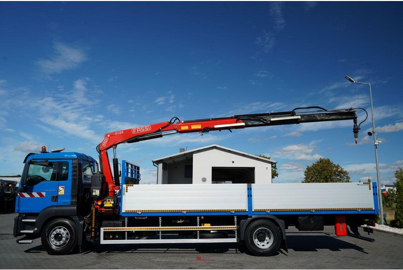 MAN TGS 18.320 / 4x2 / BURTOWY - 6,8 M + HDS FASSI F135 / wysów : 8 - شاحنات مسطحة, شاحنة كرين: صورة 3 MAN TGS 18.320 / 4x2 / BURTOWY - 6,8 M + HDS FASSI F135 / wysów : 8 - شاحنات مسطحة, شاحنة كرين: صورة 3