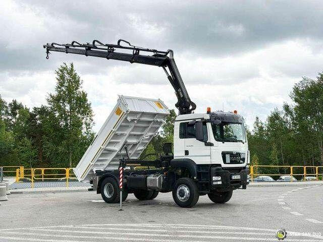 MAN TGS 18.360 4x4 HIAB 144 E-4 Crane Kipper - شاحنة قلاب, شاحنة كرين: صورة 2 MAN TGS 18.360 4x4 HIAB 144 E-4 Crane Kipper - شاحنة قلاب, شاحنة كرين: صورة 2