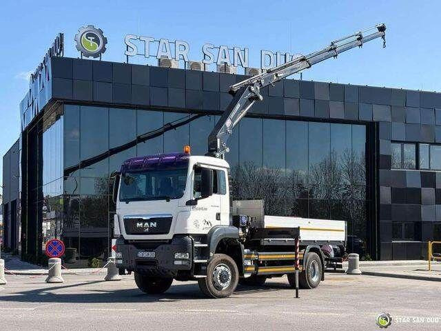 MAN TGS 18.360 4x4 HMF 1720 K4 Crane KRAN - شاحنات مسطحة, شاحنة كرين: صورة 1 MAN TGS 18.360 4x4 HMF 1720 K4 Crane KRAN - شاحنات مسطحة, شاحنة كرين: صورة 1