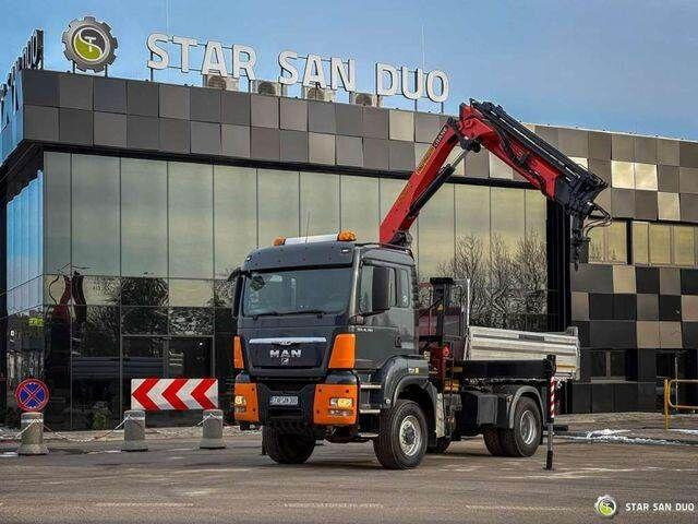 MAN TGS 18.480 PALFINGER PK 16502 HDS Crane,Kipper - شاحنة قلاب, شاحنة كرين: صورة 5 MAN TGS 18.480 PALFINGER PK 16502 HDS Crane,Kipper - شاحنة قلاب, شاحنة كرين: صورة 5