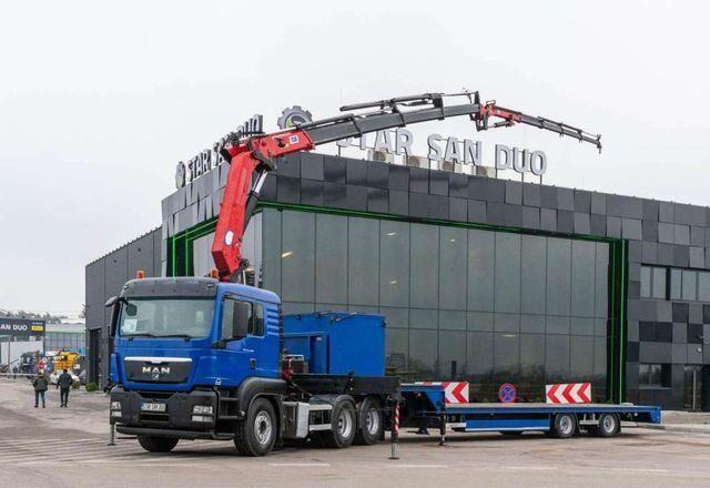 MAN TGS 26.400 6x4 HMF 3722 Fly Crane Semitrailer - وحدة جر: صورة 1 MAN TGS 26.400 6x4 HMF 3722 Fly Crane Semitrailer - وحدة جر: صورة 1
