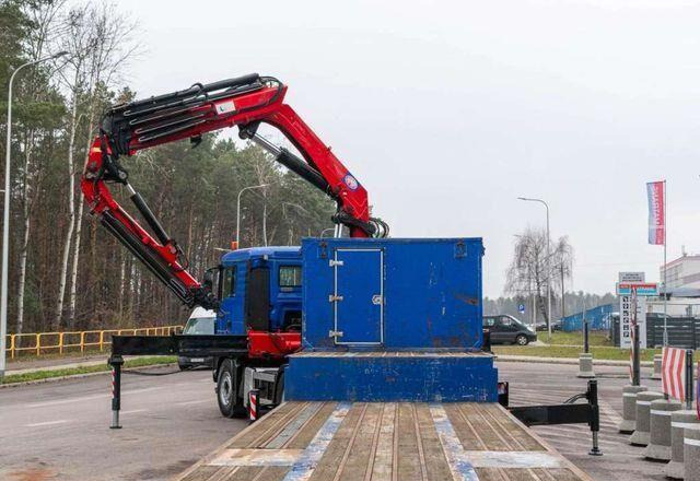 MAN TGS 26.400 6x4 HMF 3722 Fly Crane Semitrailer - وحدة جر: صورة 4 MAN TGS 26.400 6x4 HMF 3722 Fly Crane Semitrailer - وحدة جر: صورة 4