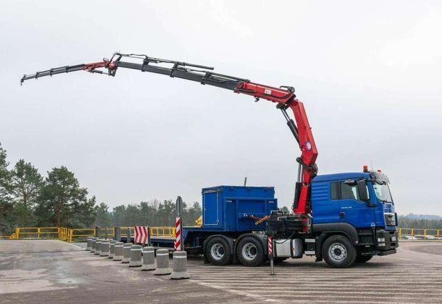 MAN TGS 26.400 6x4 HMF 3722 Fly Crane Semitrailer - وحدة جر: صورة 2 MAN TGS 26.400 6x4 HMF 3722 Fly Crane Semitrailer - وحدة جر: صورة 2