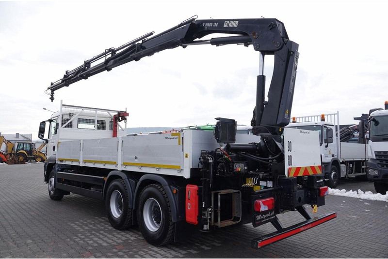 MAN TGS 26.400 / 6x4 / SKRZYNIOWY - 6,5M / HDS HIAB 188 4xwysów 13 M - شاحنات مسطحة, شاحنة كرين: صورة 2 MAN TGS 26.400 / 6x4 / SKRZYNIOWY - 6,5M / HDS HIAB 188 4xwysów 13 M - شاحنات مسطحة, شاحنة كرين: صورة 2