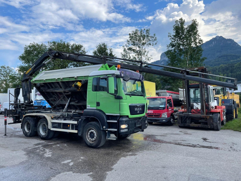 MAN TGS 26.400 6x4 Tipper + Crane PK 15002 - شاحنة قلاب, شاحنة كرين: صورة 3 MAN TGS 26.400 6x4 Tipper + Crane PK 15002 - شاحنة قلاب, شاحنة كرين: صورة 3