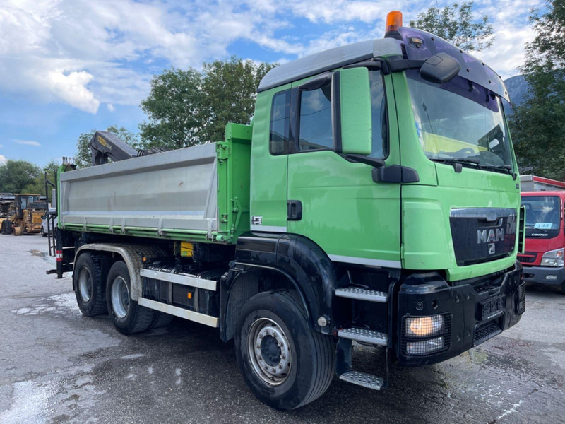MAN TGS 26.400 6x4 Tipper + Crane PK 15002 - شاحنة قلاب, شاحنة كرين: صورة 2 MAN TGS 26.400 6x4 Tipper + Crane PK 15002 - شاحنة قلاب, شاحنة كرين: صورة 2