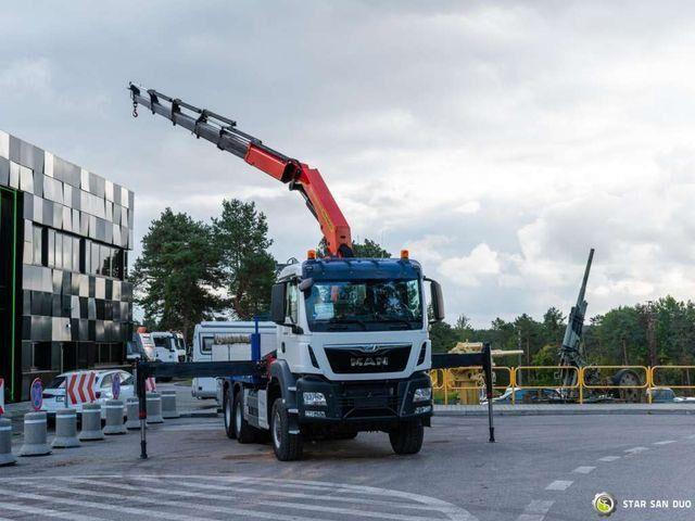 MAN TGS 26.400 6x6 PALFINGER PK 33002 EH Crane Kran - شاحنات مسطحة, شاحنة كرين: صورة 3 MAN TGS 26.400 6x6 PALFINGER PK 33002 EH Crane Kran - شاحنات مسطحة, شاحنة كرين: صورة 3