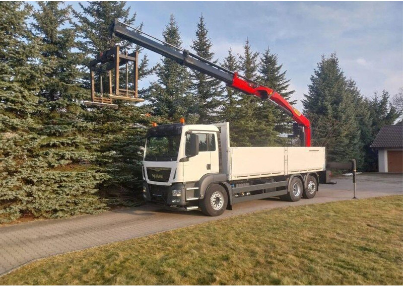 MAN TGS 26.400 Crane Palfinger PK 23001L - شاحنات مسطحة, شاحنة كرين: صورة 1 MAN TGS 26.400 Crane Palfinger PK 23001L - شاحنات مسطحة, شاحنة كرين: صورة 1