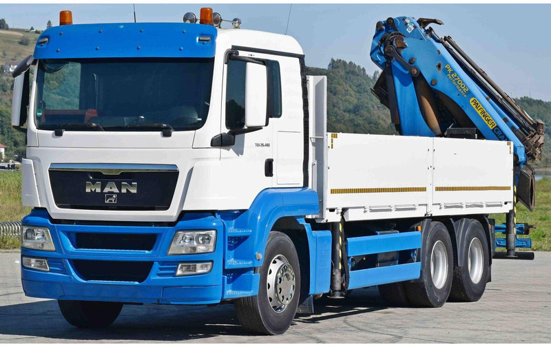 MAN TGS 26.480 * PK 27002 + JIB PJ060 + FUNK / 6x4 - شاحنات مسطحة, شاحنة كرين: صورة 3 MAN TGS 26.480 * PK 27002 + JIB PJ060 + FUNK / 6x4 - شاحنات مسطحة, شاحنة كرين: صورة 3