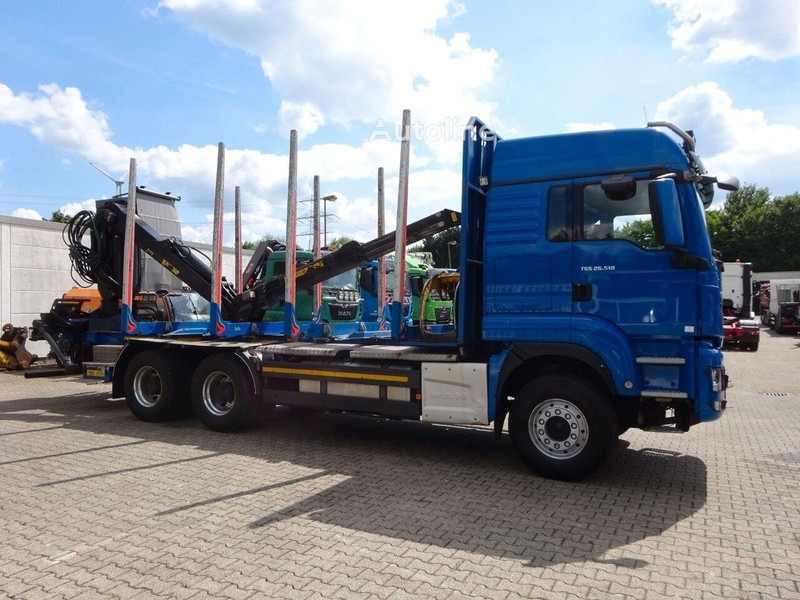 MAN TGS 26.510 - Timber truck+crane - شاحنة قطع الأشجار, شاحنة كرين: صورة 5 MAN TGS 26.510 - Timber truck+crane - شاحنة قطع الأشجار, شاحنة كرين: صورة 5