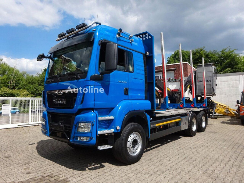 MAN TGS 26.510 - Timber truck+crane - شاحنة قطع الأشجار, شاحنة كرين: صورة 2 MAN TGS 26.510 - Timber truck+crane - شاحنة قطع الأشجار, شاحنة كرين: صورة 2