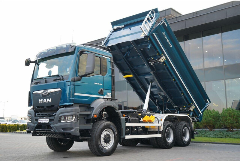 MAN TGS 33.480 / 6X6 / WYWROTKA 3 STRONNA / BORDMATIC / HYDROBURTA / - شاحنة قلاب: صورة 1 MAN TGS 33.480 / 6X6 / WYWROTKA 3 STRONNA / BORDMATIC / HYDROBURTA / - شاحنة قلاب: صورة 1