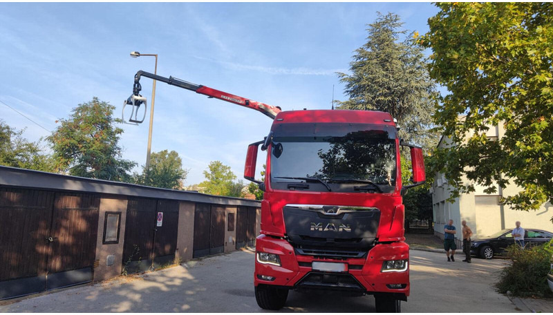 MAN TGS 33.520 - شاحنة قطع الأشجار, شاحنة كرين: صورة 5 MAN TGS 33.520 - شاحنة قطع الأشجار, شاحنة كرين: صورة 5