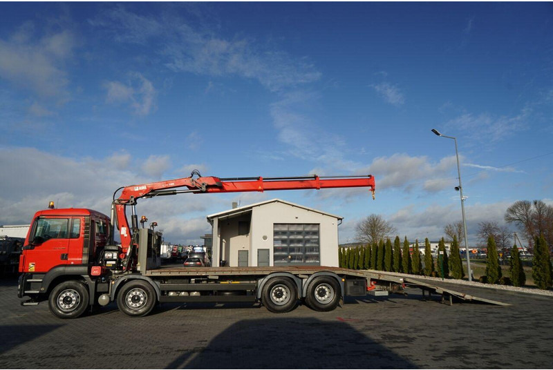 MAN TGS 35.360 / 8x2-4 / LAWETA + HDS HIAB 166 E-2 / 4 OSIOWY / NAJ - شاحنة سحب: صورة 2 MAN TGS 35.360 / 8x2-4 / LAWETA + HDS HIAB 166 E-2 / 4 OSIOWY / NAJ - شاحنة سحب: صورة 2
