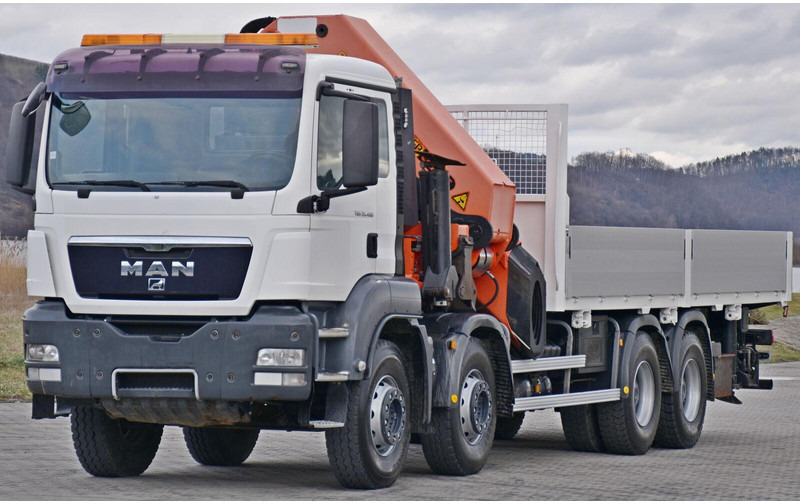 MAN TGS 35.400 - شاحنة قلاب, شاحنة كرين: صورة 4 MAN TGS 35.400 - شاحنة قلاب, شاحنة كرين: صورة 4