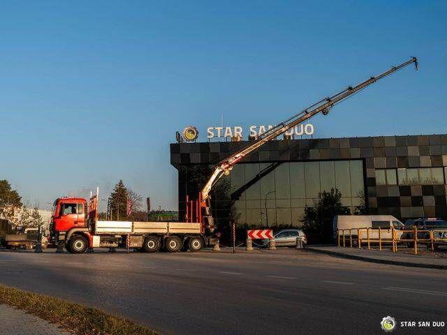 MAN TGS 35.400 - شاحنات مسطحة, شاحنة كرين: صورة 1 MAN TGS 35.400 - شاحنات مسطحة, شاحنة كرين: صورة 1