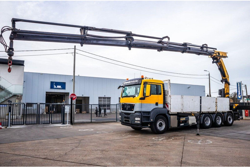MAN TGS 35.440 8x4 Crane Palfinger PK 42002-SH - شاحنات مسطحة, شاحنة كرين: صورة 2 MAN TGS 35.440 8x4 Crane Palfinger PK 42002-SH - شاحنات مسطحة, شاحنة كرين: صورة 2